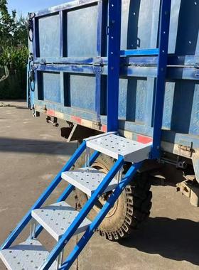 特级加厚新款装车神器车载折叠伸缩挂剃农用专用爬梯高校搬运梯子