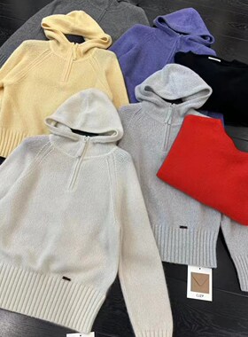 Cjzp半拉链羊绒衫maikun899