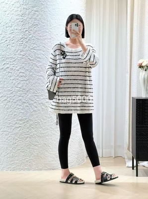 bag5000.设计师条纹针织衫3.5