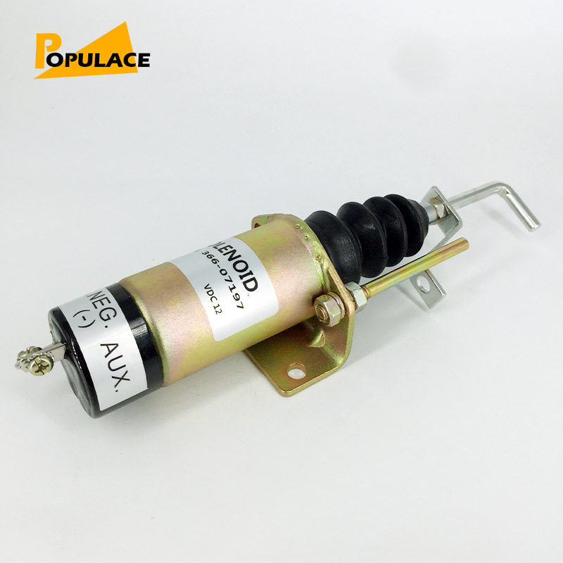 366-07197 熄火开关 熄火电磁阀SA-3405T 1502-12C7U2B2S1 12V24V