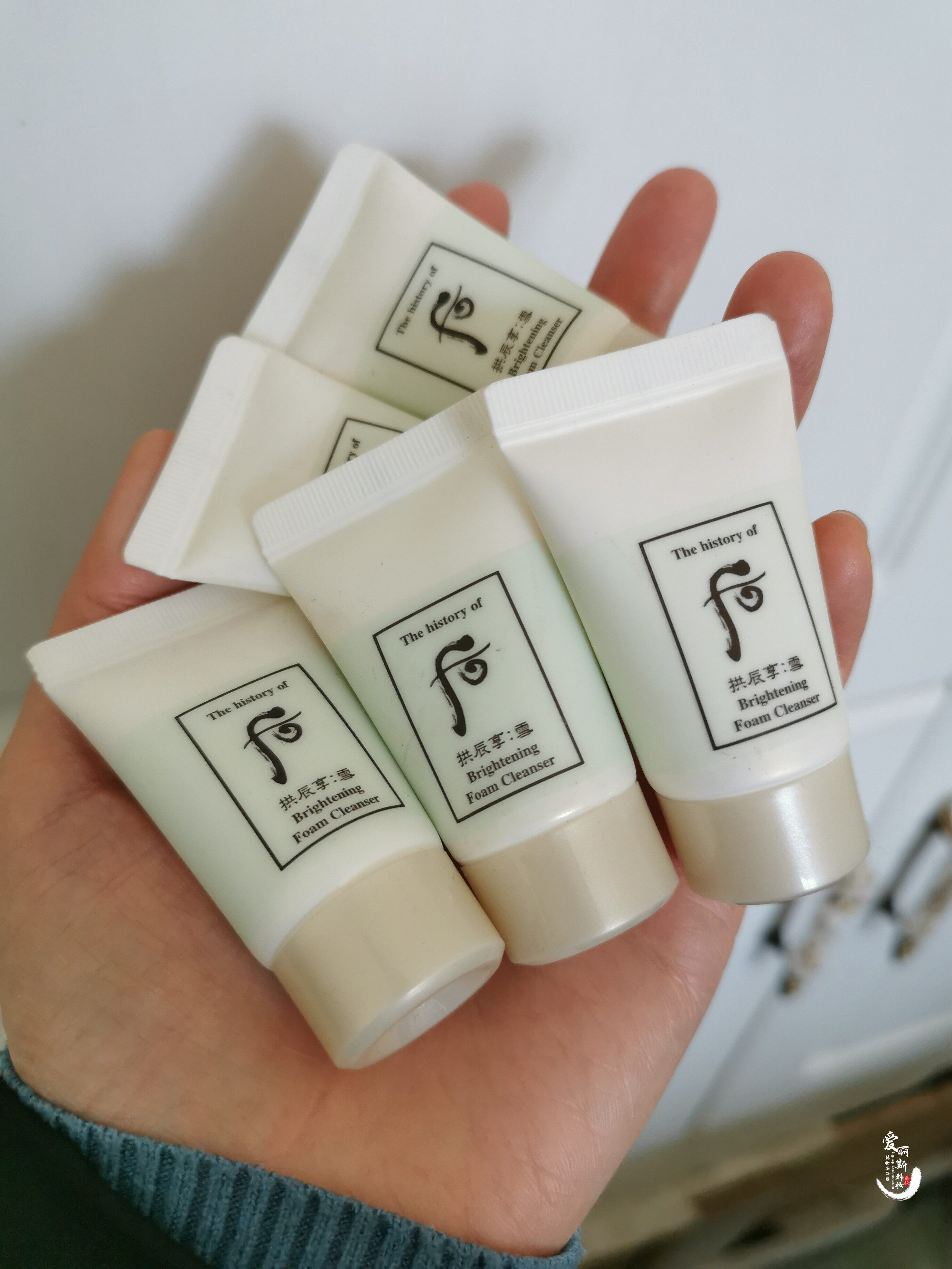 5支包邮whoo后雪美白洗面奶 拱辰享雪泡沫洁面深层清洁 到23年2月