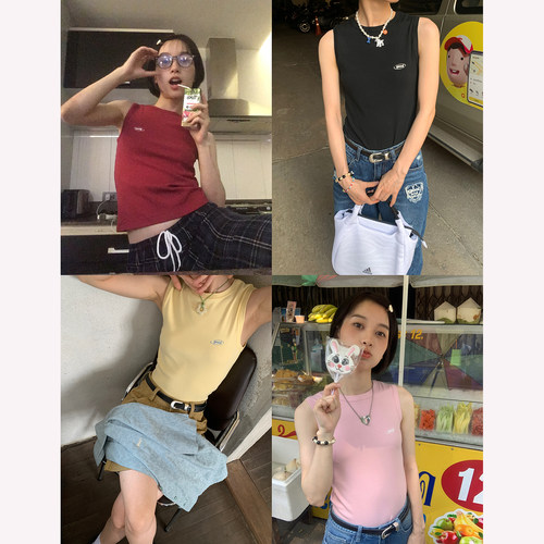 美好商店多色基础背心