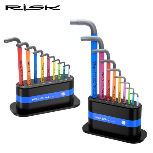 RISK彩色内六角L型扳手梅花扳手收纳架 桌面架子 适配维拉950/967