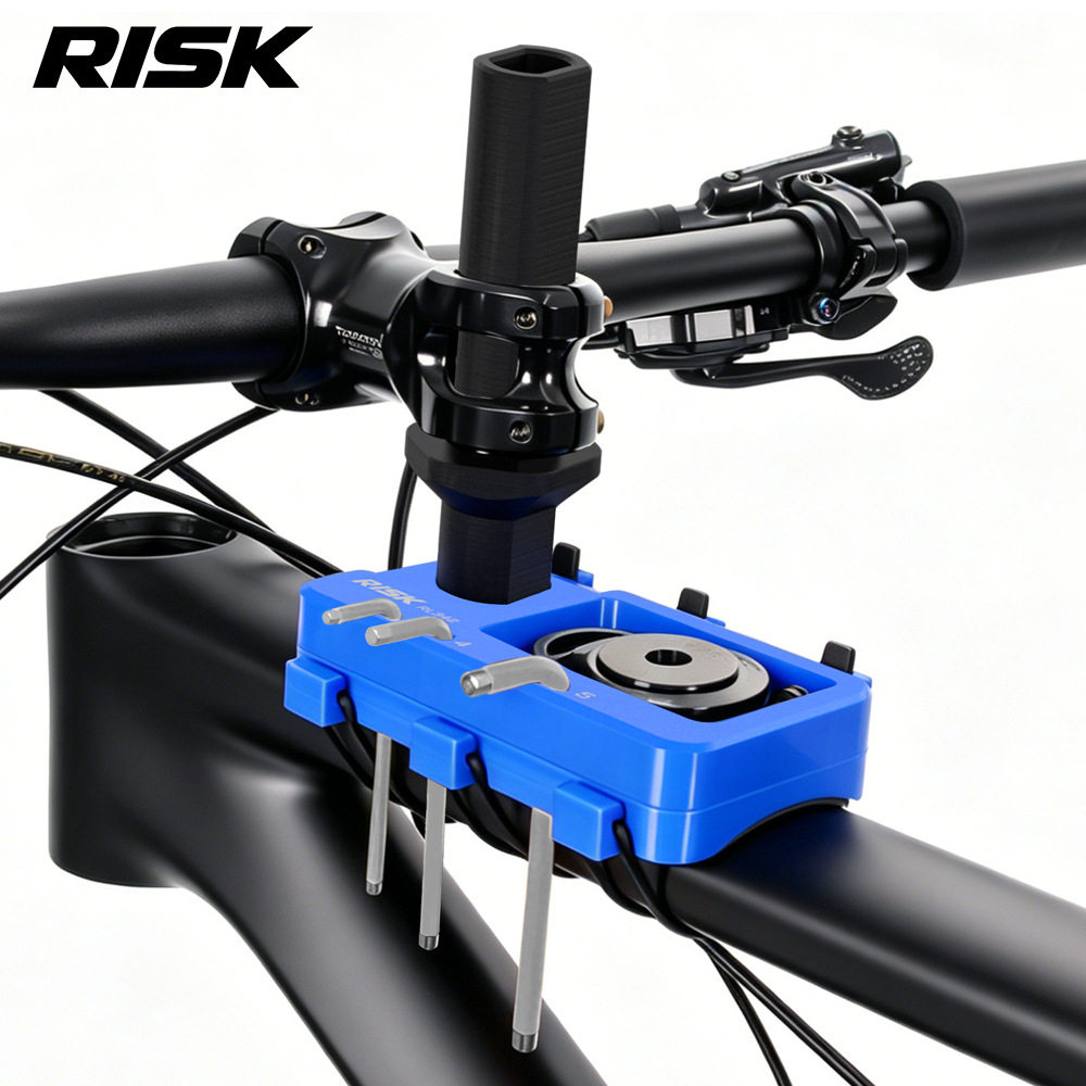 RISK山地公路自行车虚拟头管维修工具架把横把立收纳支架前叉头管