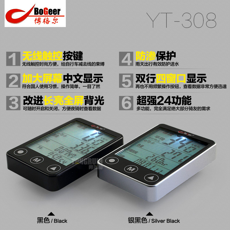 Compteur de vélo BOGEER - Ref 2429310 Image 4