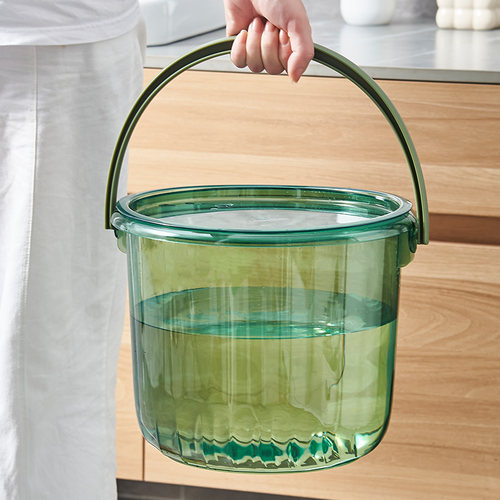 【超级厚实】商超款带盖大号水桶