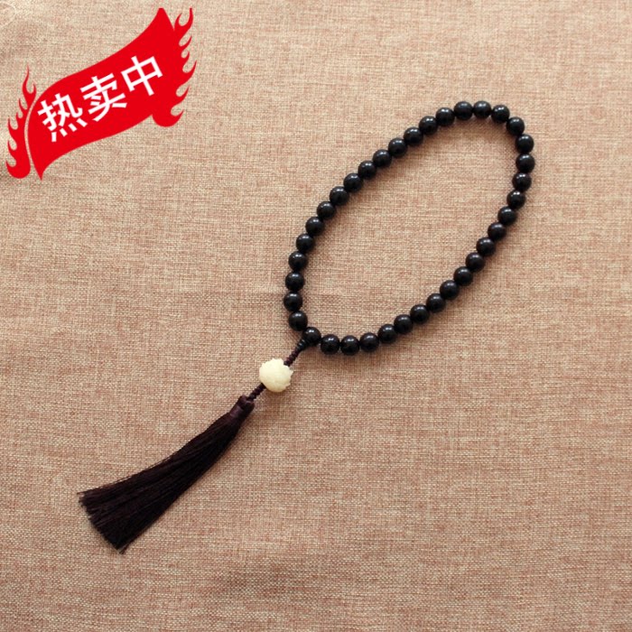 天然野生精品近正圆木患子手持念珠36颗佛珠无患子菩提汽车挂饰品