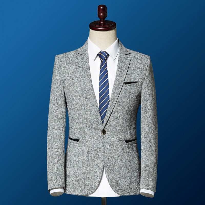 西服男Weding Casual Blazer Men Fashion Slim Fit Jacket Suits