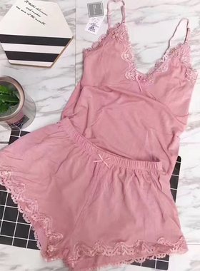 Good night pyjamas home wear women's halter top cotton and