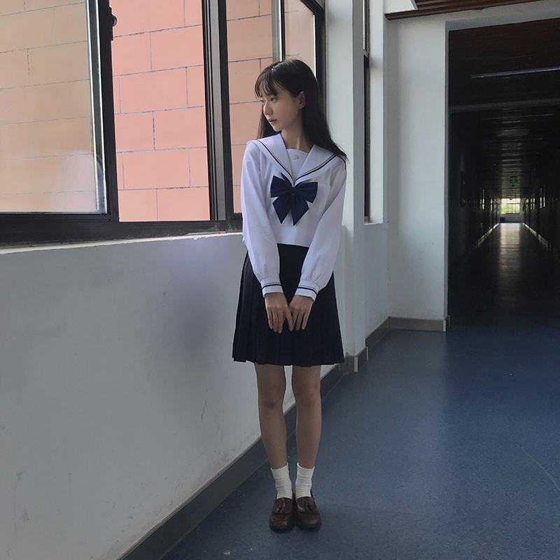 水手服原创清仓岸京女中校服