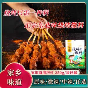 东北烧烤料250g韩式烤肉调料盛梅烧烤撒料家用烤肉串蘸料包邮
