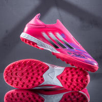 F50 lace-free football shoes for men and women, TF studs, AG long studs, short studs, children, boys, teenagers, primary and secondary school students thumbnail 3
