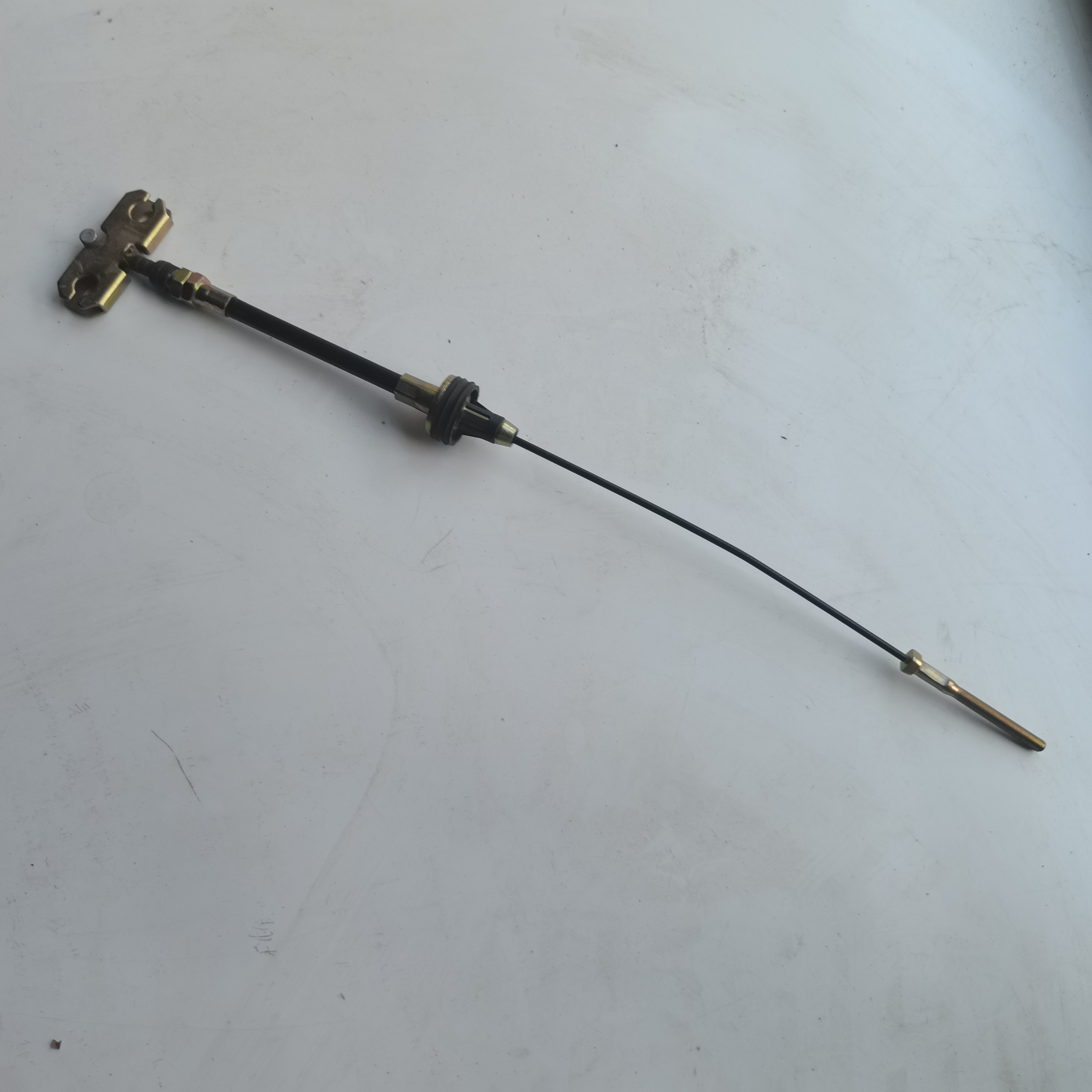 长安星卡s401手刹拉线 前刹车拉线  手刹前段 驻车拉锁 47cm