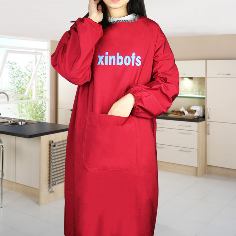 长袖防污反穿罩衣定做倒褂包邮