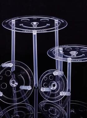 双层生日蛋糕打桩支撑架多层打桩垫片错位隔空悬浮蛋糕吸管固定架