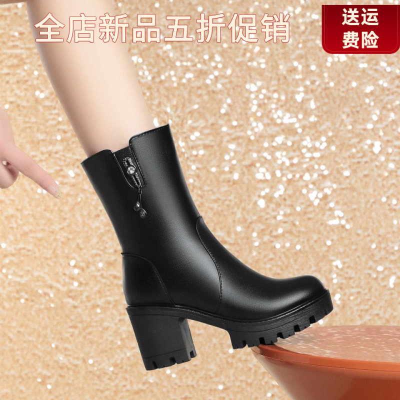妮甸蜘蛛王冠真皮现货秋冬新款女
