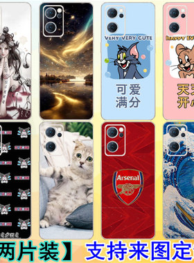 适用oppo K11x性感美女彩膜定制A2m可爱卡通后壳背膜find n3flip个性改色膜Reno10Pro+后盖贴纸n3手机保护膜