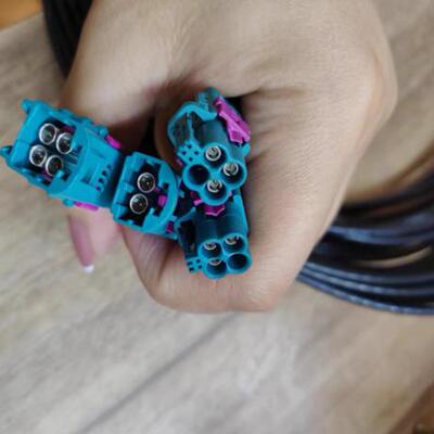 Rosenberg罗森摄像头线Minifakra公转母 AMS11D-1M4Z5-Z