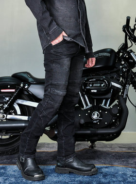 LOONG BIKER 摩托车牛仔裤男女四季复古休闲机车骑行裤赛车防摔裤