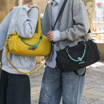短途旅行包女轻便单肩斜挎包男