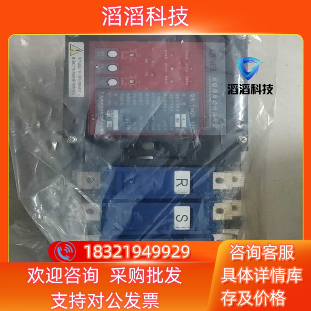现货DINEL迪耐尔双电源自动转换开关DNQ8-125  4P