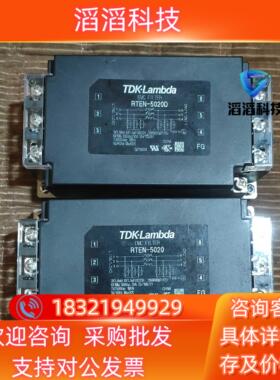 现货TDK-LAMBDA原装电源滤波器RTEN-5020一