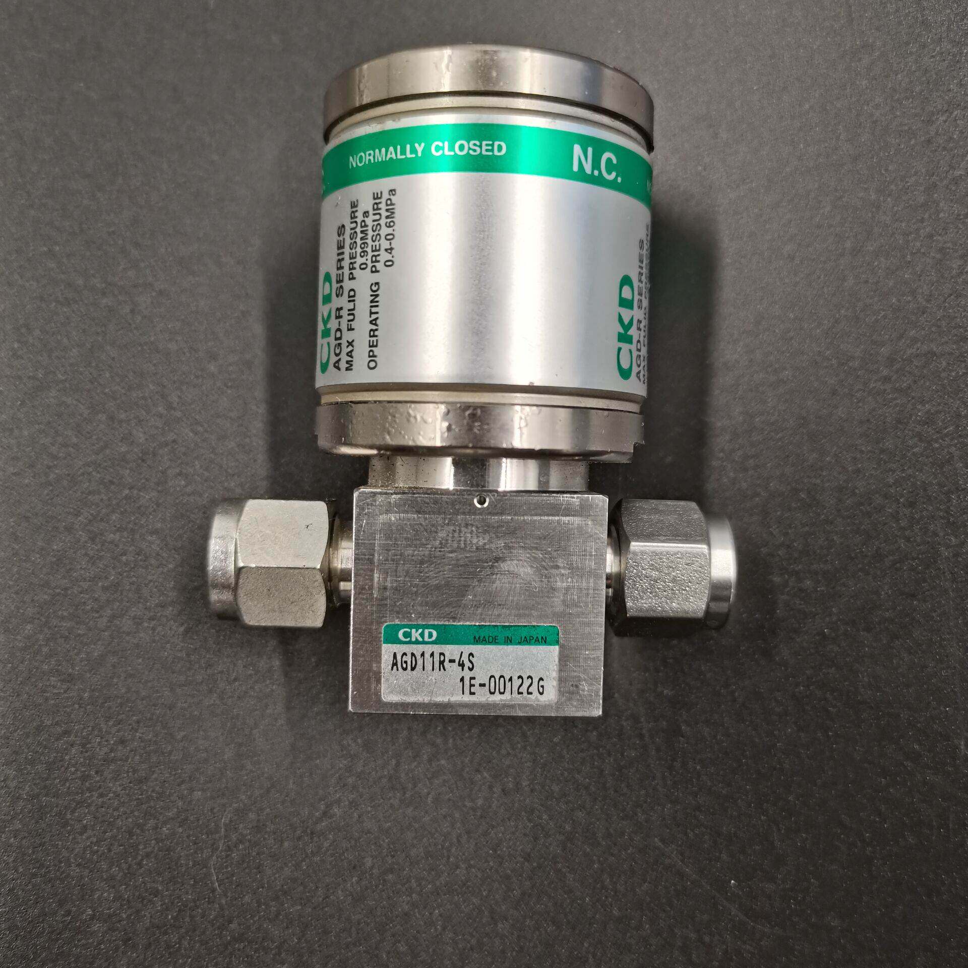 现货销售ckd气动隔膜阀agd11r-4s-1e-00122g