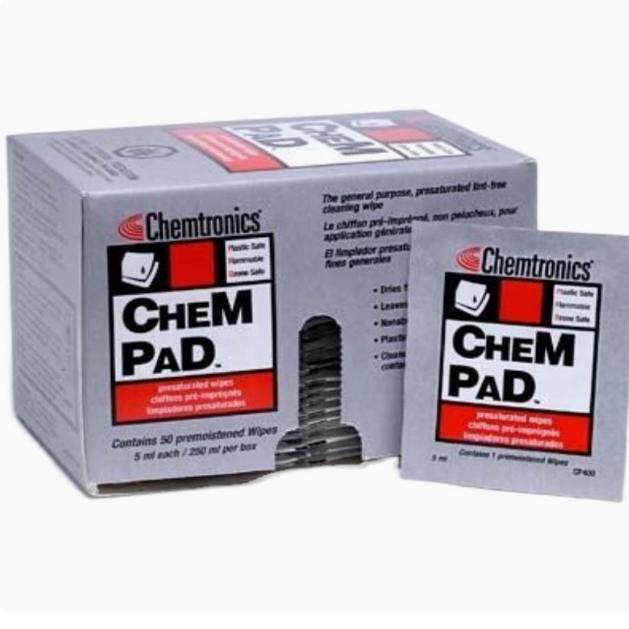 CP400酒精湿擦拭布Chempad光学擦污纸ITW肯创力IPA光学磁头清洁