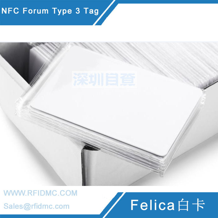 Felica卡片sony牌卡片 ISO14443Type C/NFC芯片公交卡/电子钱包