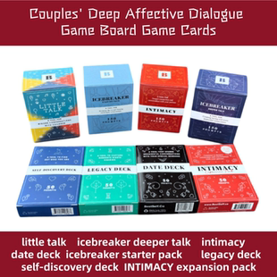 Intimacy Deck by BestSelf 英文浪漫的情侣深情对话游戏桌游卡牌