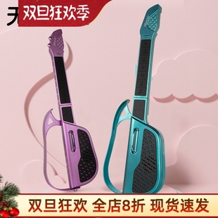 无弦吉他融合伴奏智能电吉他自动档吉他演奏礼物乐器即兴伴奏电动