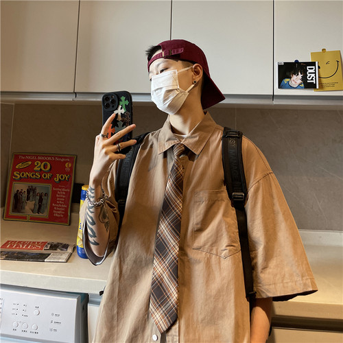 【精品全棉衬衫】新款上市◆工装衬衫~只剩M，L，断码严重，清了