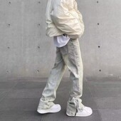 精品清仓 轻微脏 新款 水洗牛仔裤 清了 上市