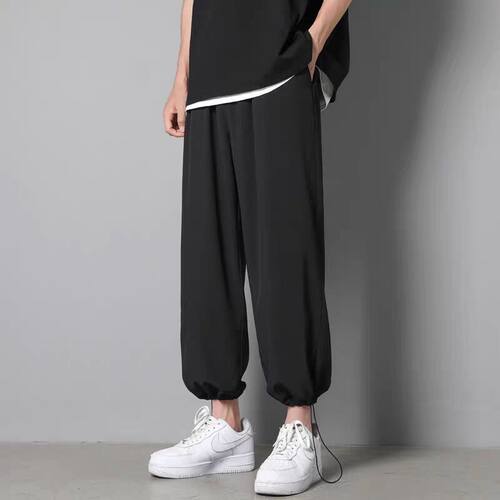 断码优品长裤休闲潮束脚裤子便宜