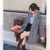 美式 设计感小香风千鸟格西装 上市 2025秋冬男女同款 精品 新款