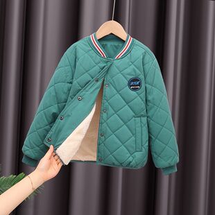 秋冬儿童羽绒棉服内胆加绒加厚男童女童棉衣宝宝棉袄外套小中大童