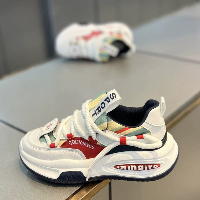 男鞋冬季透气网面青少年46大码47百搭48运动休闲厚底小白老爹潮鞋,流行男鞋,时尚休闲鞋,淘宝优惠券,粉丝福利购,淘宝优惠卷