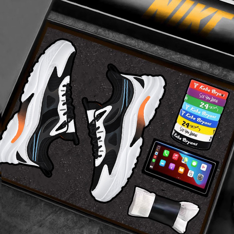 大码男鞋45464748青少年初中高中学生专用跑步运动鞋男款休闲旅游