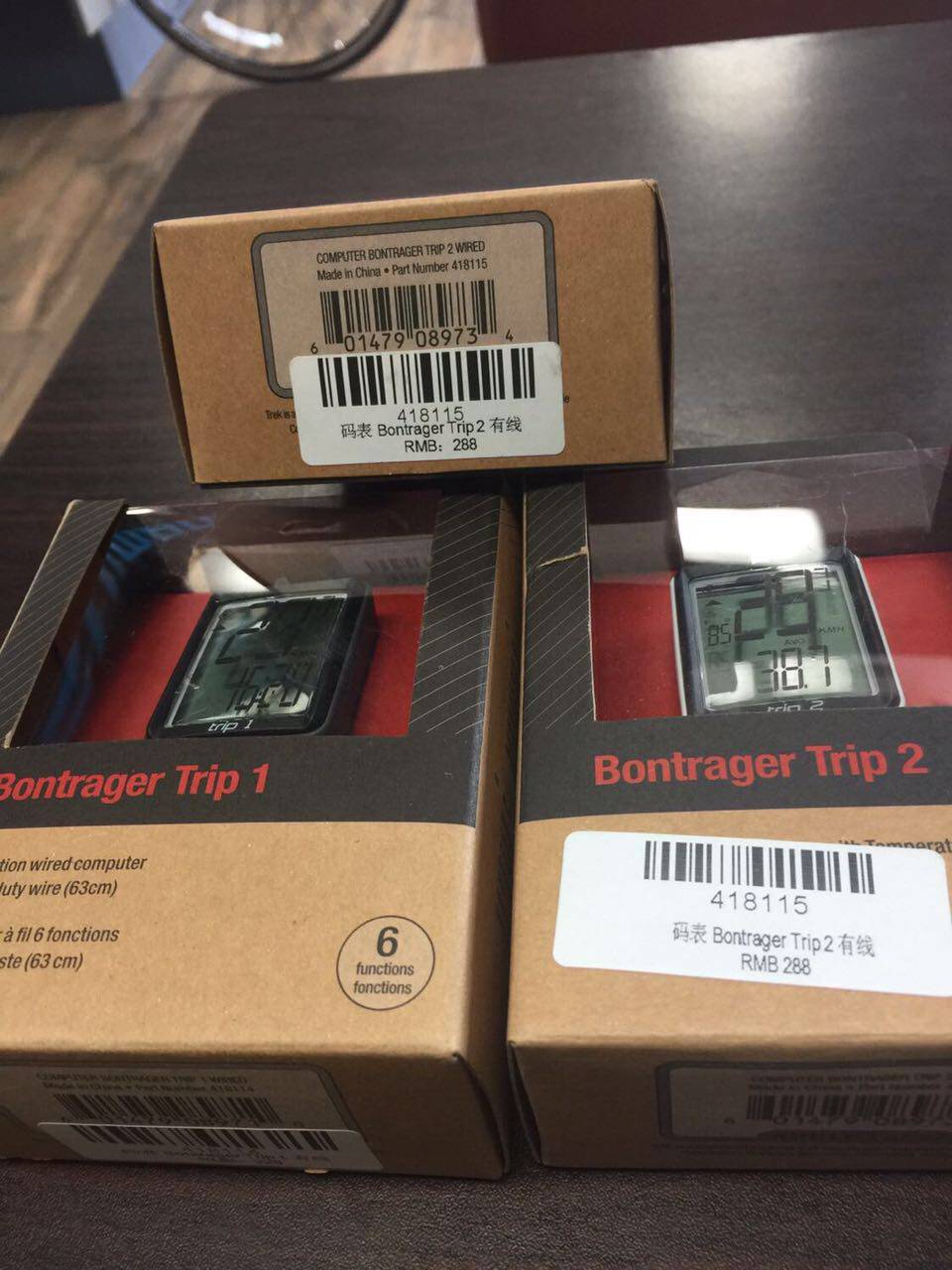 Compteur de vélo TREK - Ref 2423913 Image 1