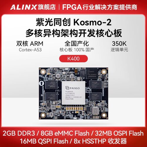 ALINX核心板工业级PG2K400
