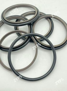 HBTS油缸轴用斯特封内径80/85/90/95/100/105高8.1密封件四氟油封