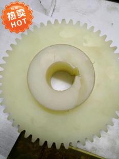 非标定做同步皮轮3模5O尼龙pv优质赛钢pom织布机皮带圆柱直齿轮