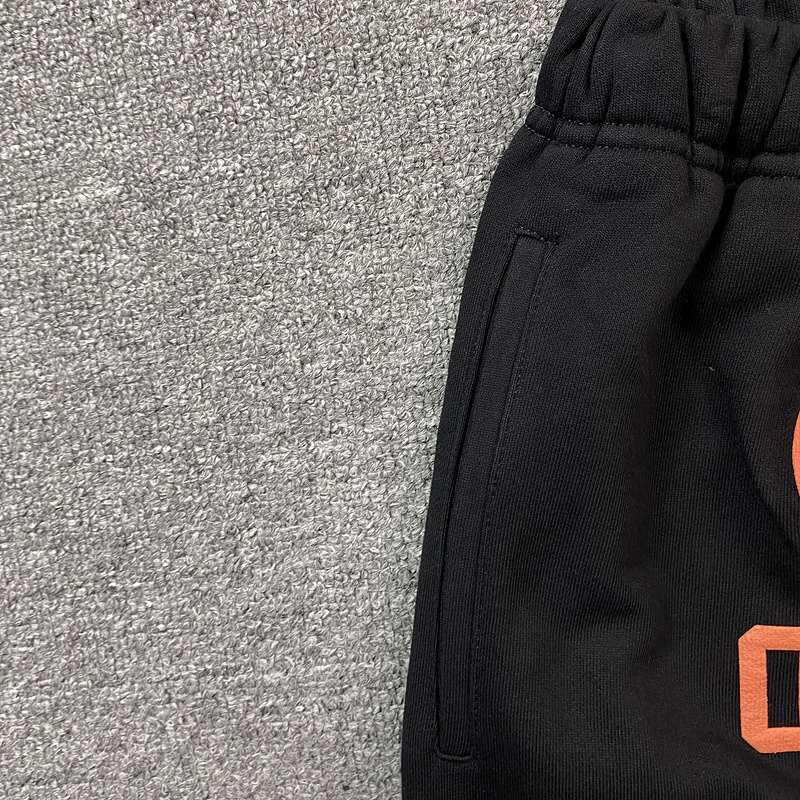 thumbnail for Loose pants with foam heart print logo for casual sports