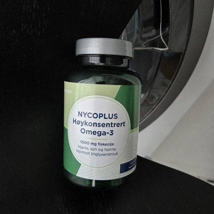 2027年08月 挪威奈科明高浓缩鱼油Nycoplus Omega3深海鱼1000mg
