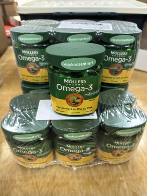 Mollers高浓缩1000mg深海鱼油