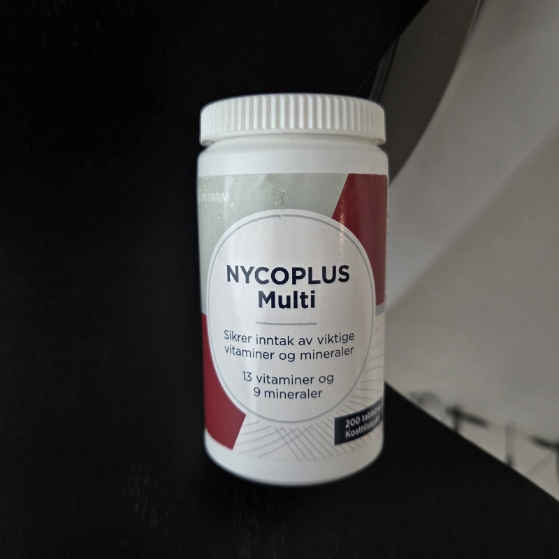 2026-05月 挪威药房奈科明Nycoplus复合维生素综合矿物质200片