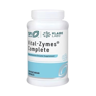 克莱尔实验室 vital-zymes complete消化酶胶囊 120粒 27.01
