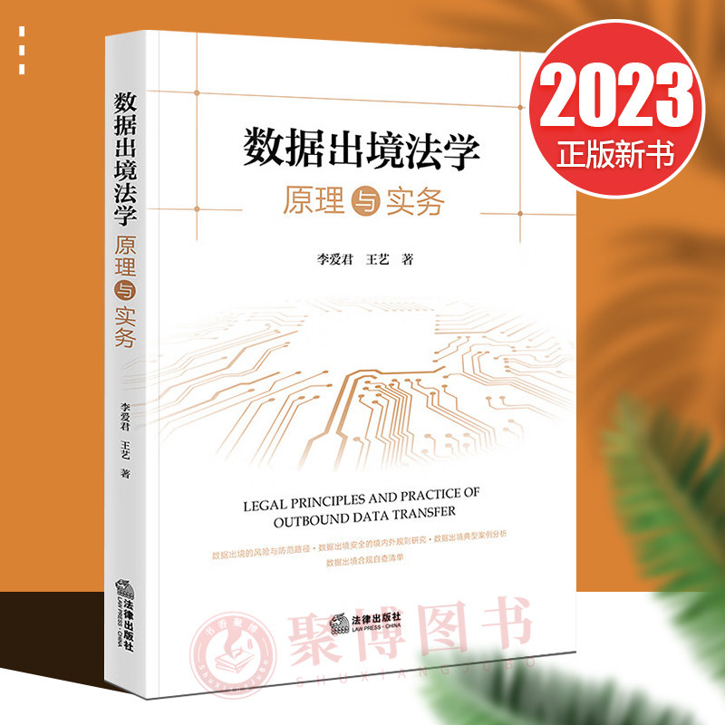 正版2023新书 数据出境法学原理与实务 李爱君 王艺 数据出境法学理论与实践 数据安全法 数据出境的风险 法律出版社9787519782108