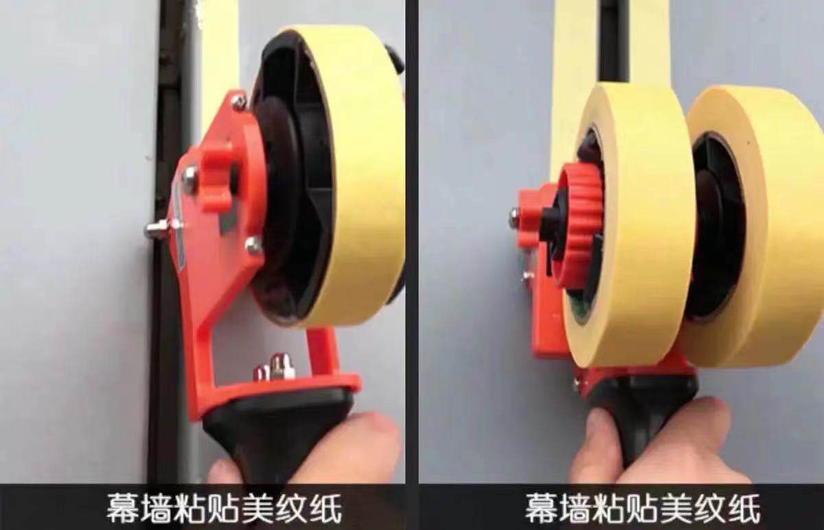 美纹纸粘贴器美纹纸胶带粘纸机器划线神器贴带机双组打胶美缝工具
