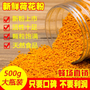 2022年新鲜荷花粉天然莲花粉500g